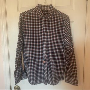 Men’s Luxe Flannel Button Down Shirt